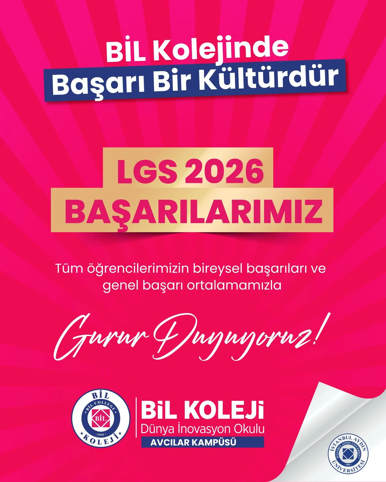 Emek, azim ve doğru rehberlik başarıya dönüşüyor…