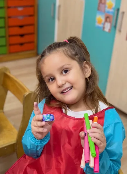 Özel Sakarya Bil Koleji Ana Sınıfı’nda Minik Eller, Rengârenk Taşlar. görseli 5
