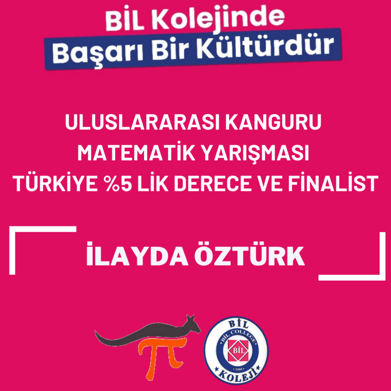 KANGURU MATEMATİK YARIŞMASI TÜRKİYE %5 LİK DERECE VE FİNALİST