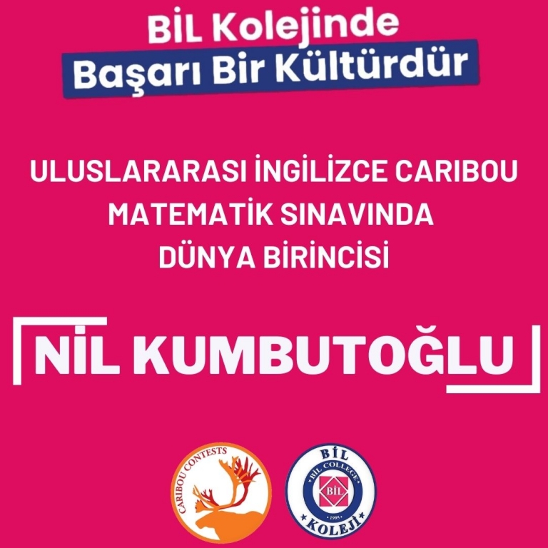 CARİBOU MATEMATİK Dünya 1.si