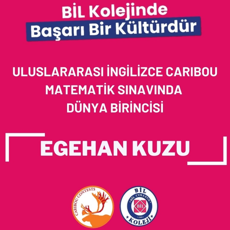 CARİBOU MATEMATİK Türkiye 1.si