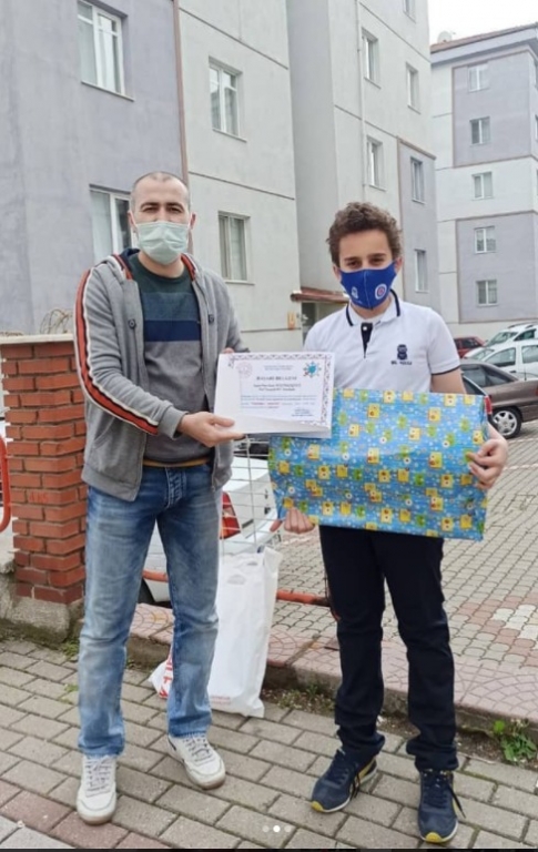 23 NİSAN ULUSAL EGEMENLİK VE ÇOCUK BAYRAMI KONULU ORTAOKULLAR ARASI RESİM YARIŞMASI İlçe 2.si