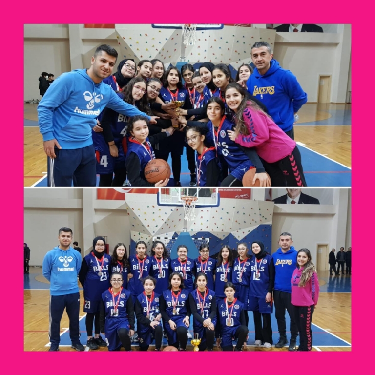 Ortaokul Yıldız Kız basketbol takımımız il 2.si olmuştur