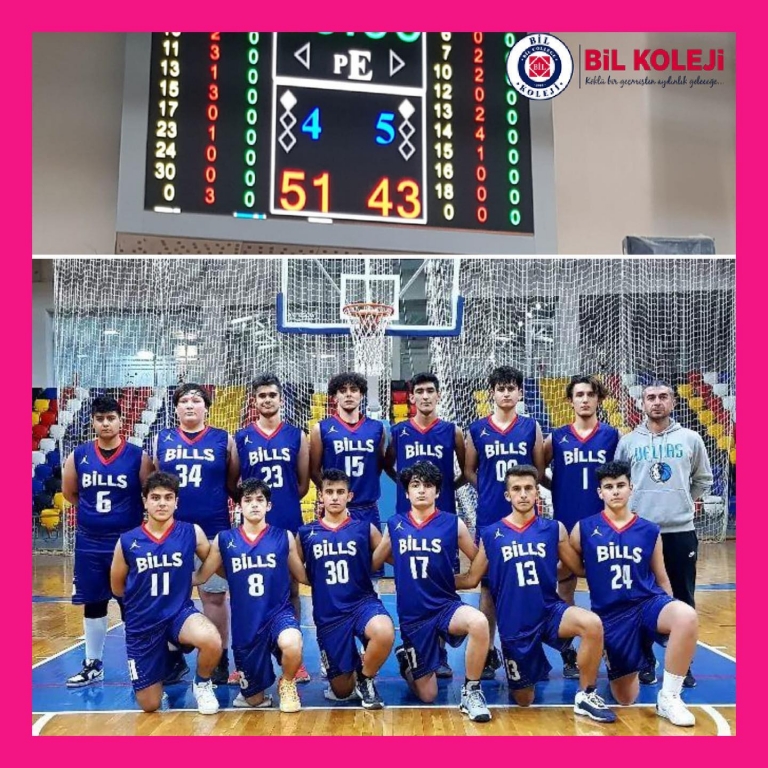 Bil koleji Lise Basketbol Takımı Yarı Finalde.