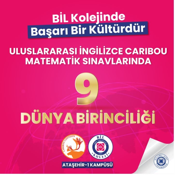CARİBOU MATEMATİK Dünya 1.si