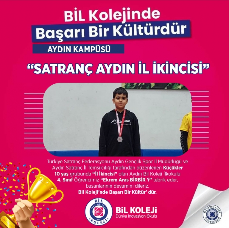 Satranç Aydın İl İkinciliği