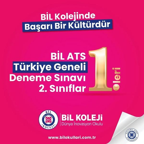 BİL ATS TÜRKİYE BİRİNCİLİKLERİMİZ ( 2. SINIF )