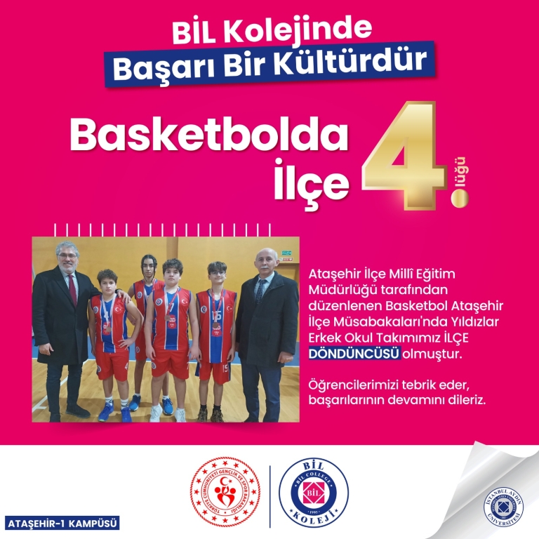 ATAŞEHİR MİLLİ EĞİTİM MÜDÜRLÜĞÜ OKUL SPORLARI TURNUVASI