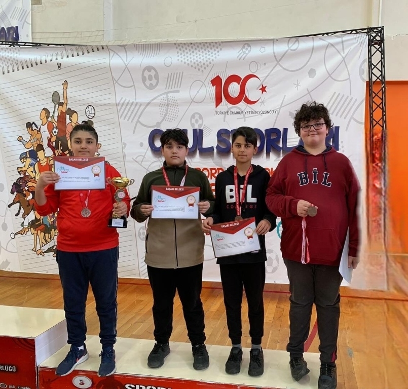 Badminton Yıldız Erkeler takımımız İlimizde 4. olmuştur.