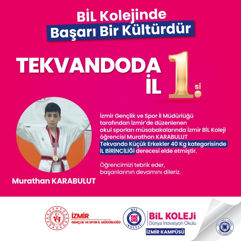 TEKVANDO İL BİRİNCİLİĞİ