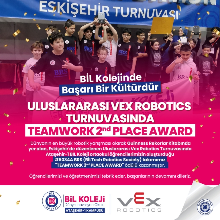 ULUSLARARSI VEX ROBOTICS TURNUVASI