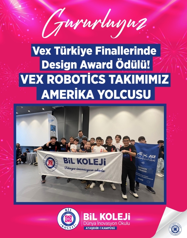 GURURLUYUZ! ROBOTİK TAKIMIMIZ AMERİKA YOLCUSU