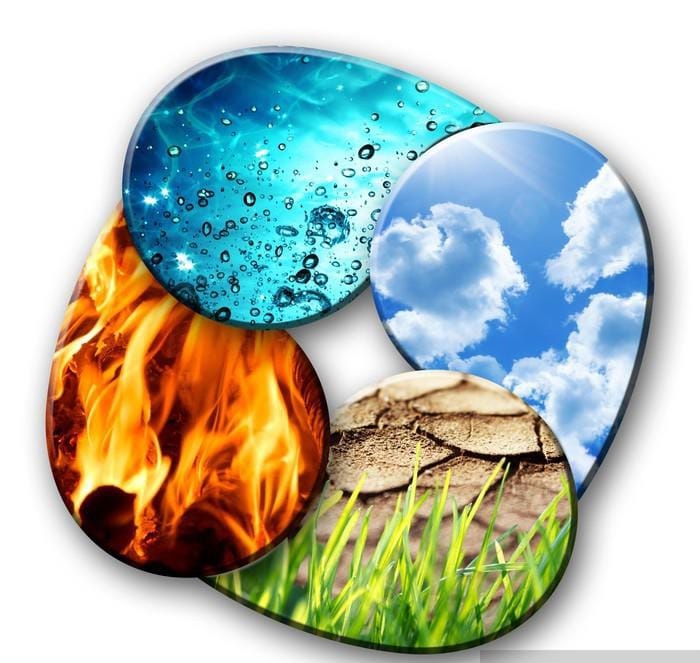 DÖRT ELEMENT (ATEŞ-HAVA-SU-TOPRAK)