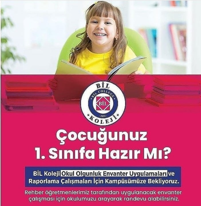 ÇOCUĞUNUZ 1.SINIFA HAZIR MI? Rehberlik Birimimiz Tarafından Ücretsiz Gerçekleştirilen Envanter Uygulamaları ve Raporlama Çalışmaları İçin Kampüsümüzü Ziyaret Edin...