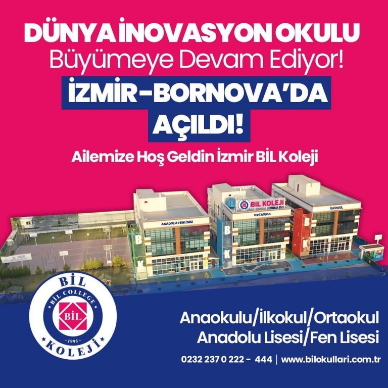 DÜNYA INOVASYON OKULU BORNOVA'DA AÇILDI!