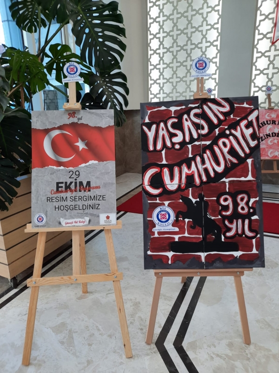 GÜNEŞLİ ERDEM HASTANESİ 29 EKİM CUMHURİYET BAYRAMI RESİM SERGİSİNE DAVETLİMİZSİNİZ...