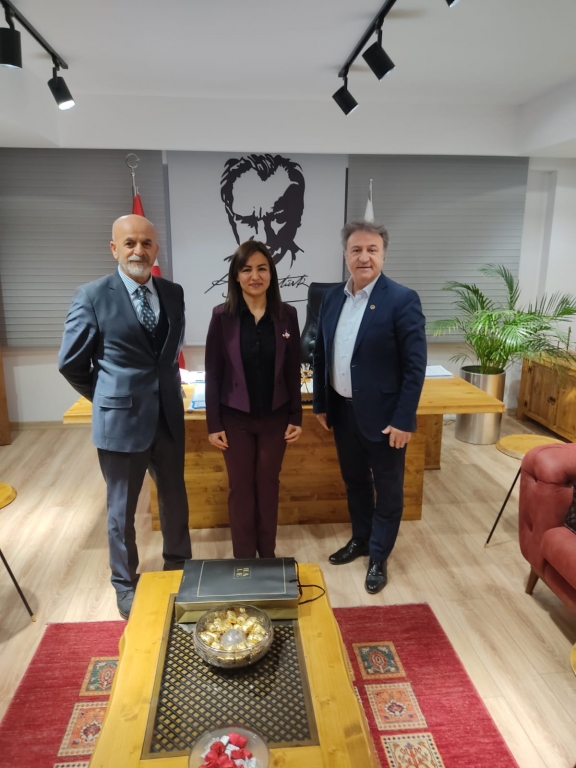 Bornova Belediye Başkanı Sayın Mustafa İDUĞ'a Ziyaret
