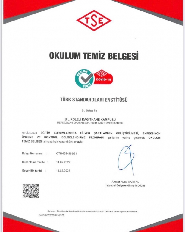 OKULUM TEMİZ BELGESİ