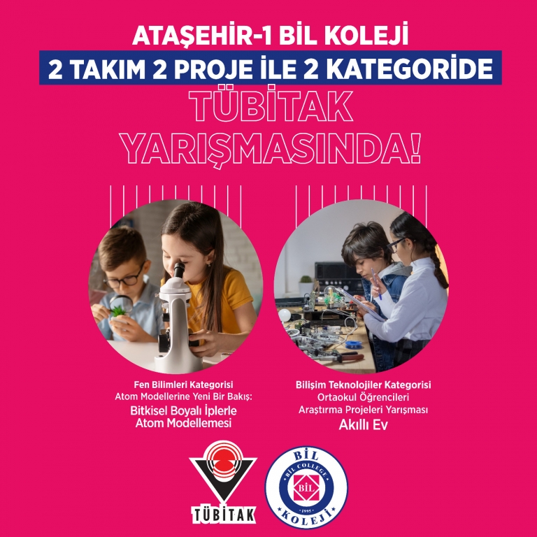2 Takım 2 Proje ile 2 Kategoride TÜBİTAK Başvurusu