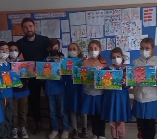 Derecik İlkokulunda Resim Etkinliği görseli 2