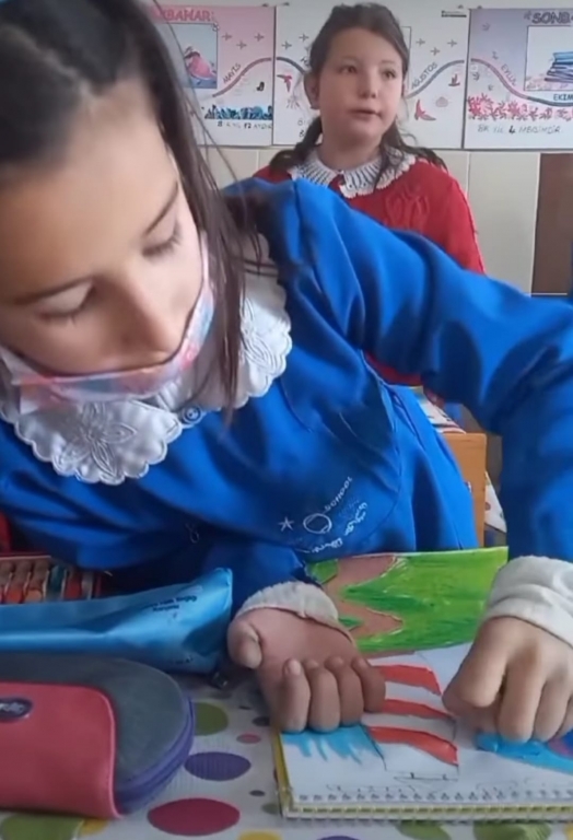 Çobanköy İlkokulunda Resim Etkinliği görseli 2