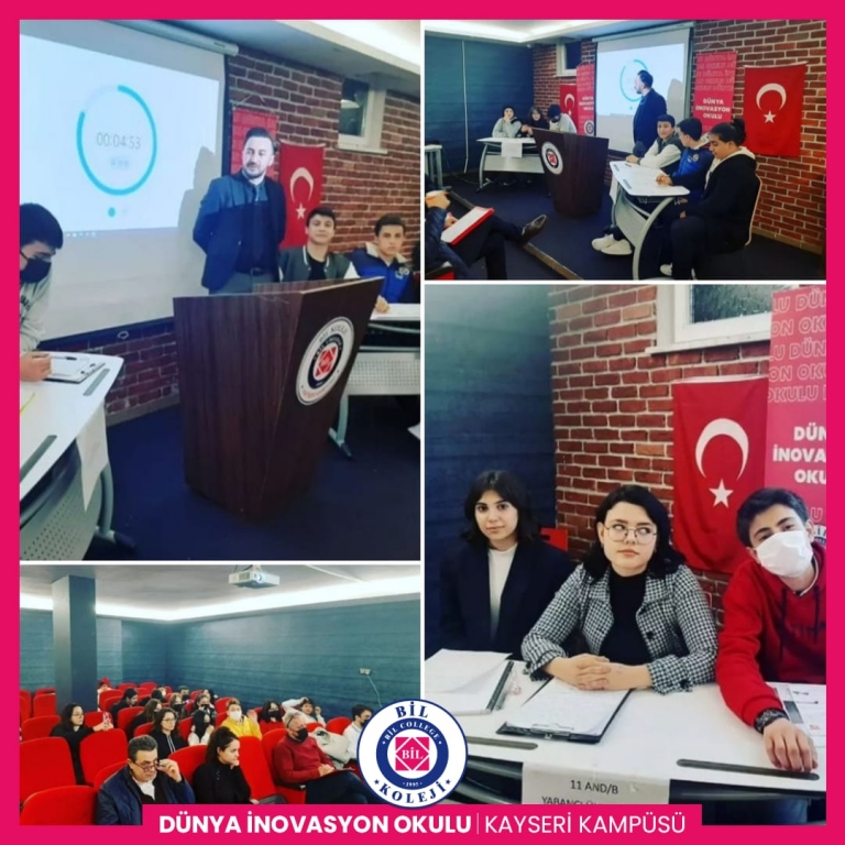 BİL' de Münazara Etkinlikleri