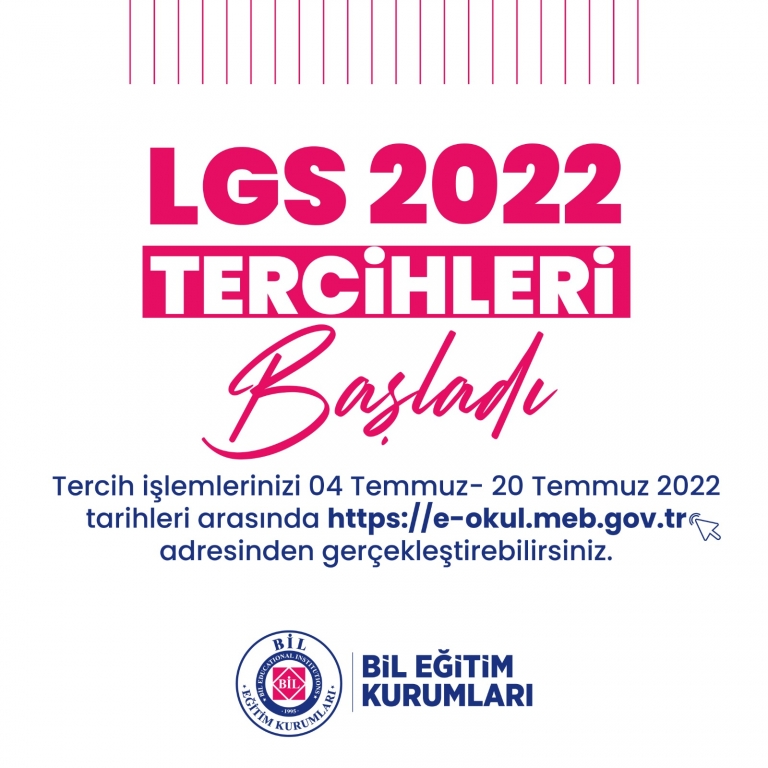 LGS 2022 TERCİHLERİ BAŞLADI!