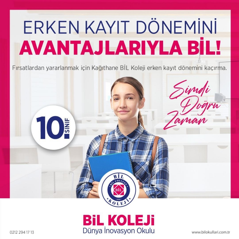 ERKEN KAYIT DÖNEMİNİ AVANTAJLARIYLA BİL.!!