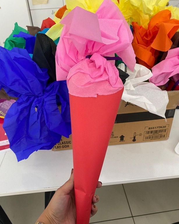'Schultüte'lerimizi, dağıttık, okulumuza tekrar hoş geldik! görseli 3