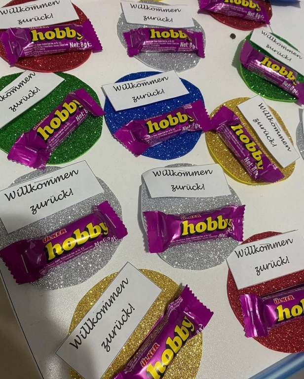 'Schultüte'lerimizi, dağıttık, okulumuza tekrar hoş geldik! görseli 5