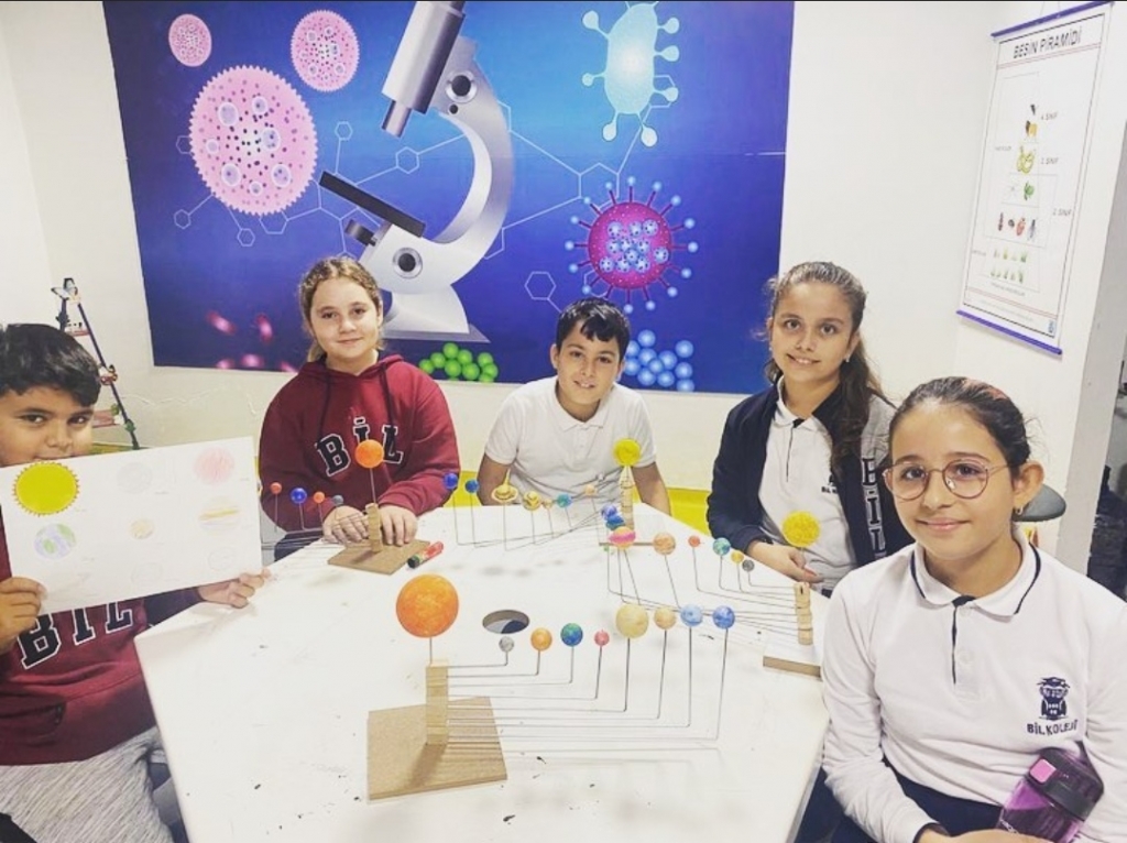 6. sınıf öğrencilerimizle Güneş Sistemi ve Gezegenler