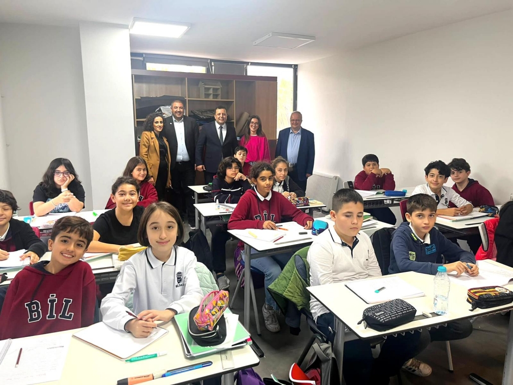 Kağıthane İlçe Milli Eğitim Müdürü Sayın Dr. Ufuk DİLEKÇİ ve Şube Müdürü Sn. Yılmaz YILDIRIM'ın Okulumuza Ziyareti. görseli 5