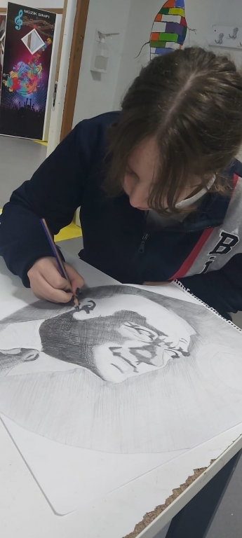 10 Kasım Atatürk Portre Çalışması görseli 2