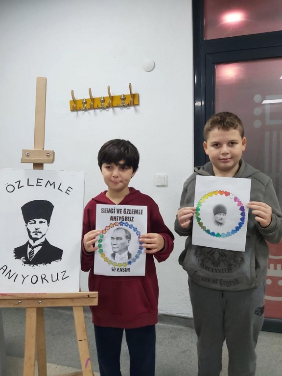 Mustafa Kemal ATATÜRK'ü Anma Haftası Görsel Sanatlar Etkinliği.