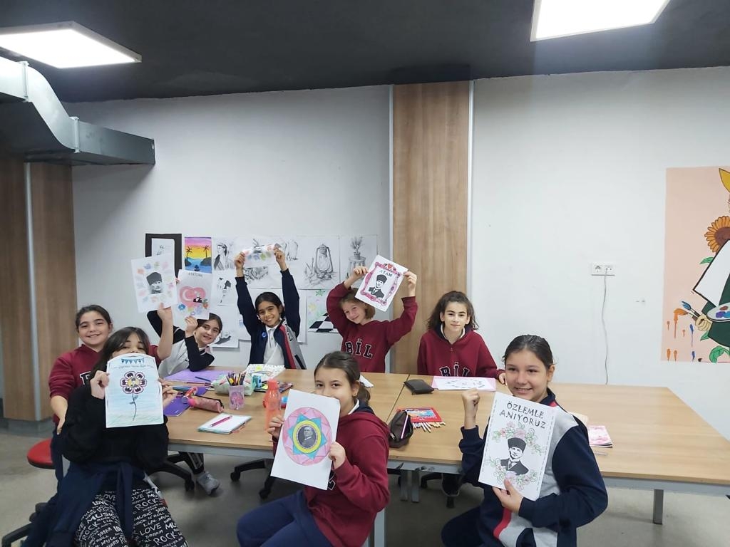 Mustafa Kemal ATATÜRK'ü Anma Haftası Görsel Sanatlar Etkinliği. görseli 2