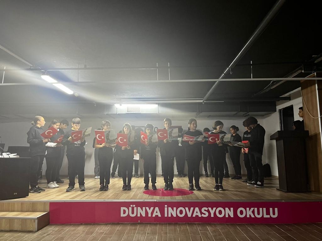 Kağıthane BİL Koleji 10 Kasım Mustafa KEMAL ATATÜRK'ü Anma Töreni. görseli 4