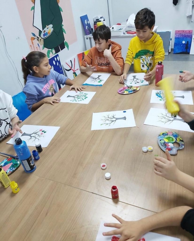 4. SINIF ÖĞRENCİLERİMİZİN GÖRSEL SANATLAR ETKİNLİĞİ