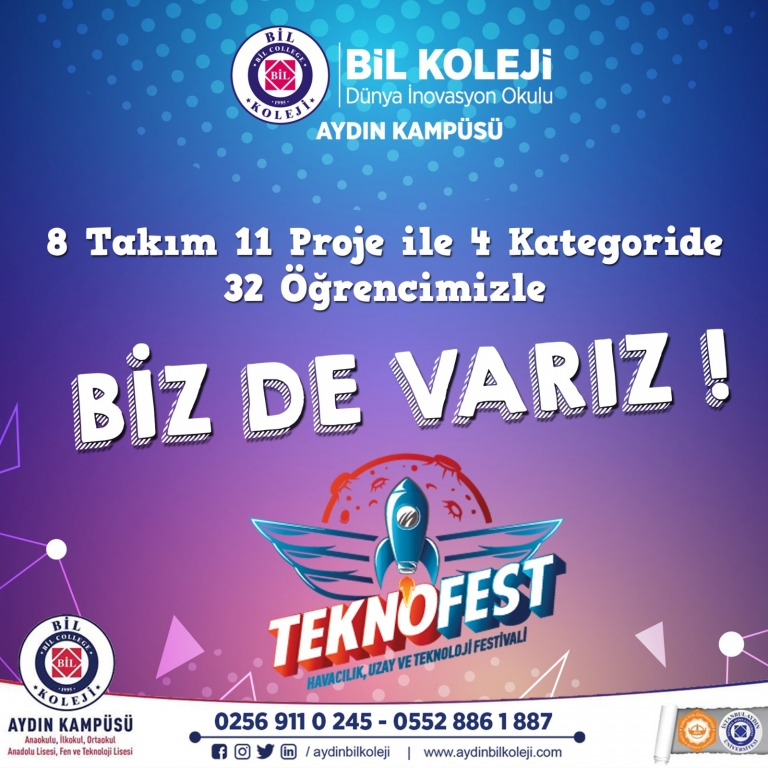 TEKNOFEST Yarışmasında Biz de Varız !