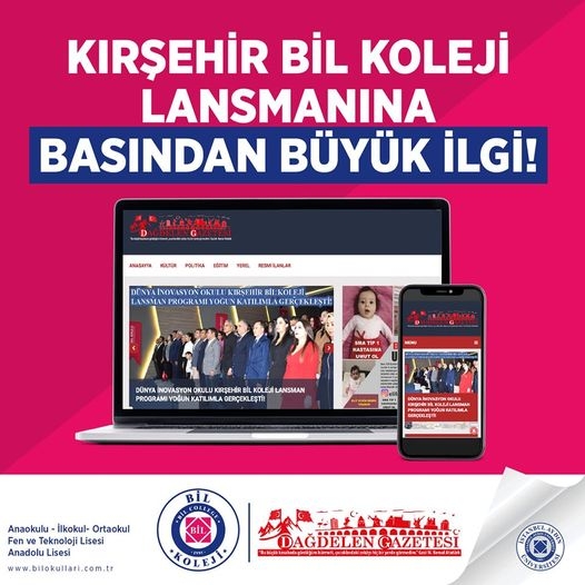 Kırşehir Bil Koleji Lansmanına Basından Büyük İlgi