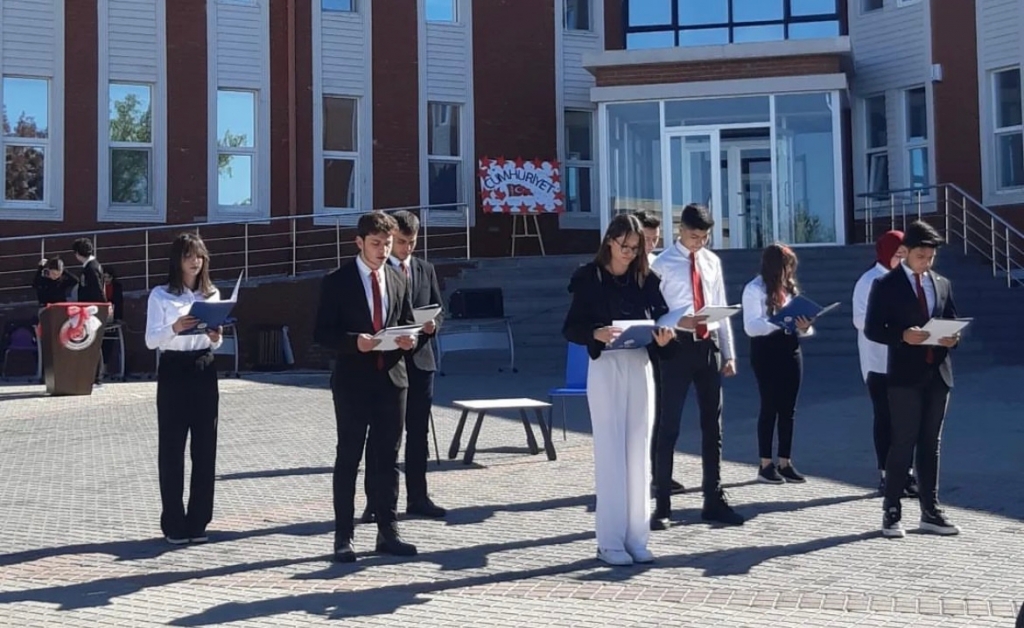 29 EKİM CUMHURİYET BAYRAMI KUTLAMAMIZ
