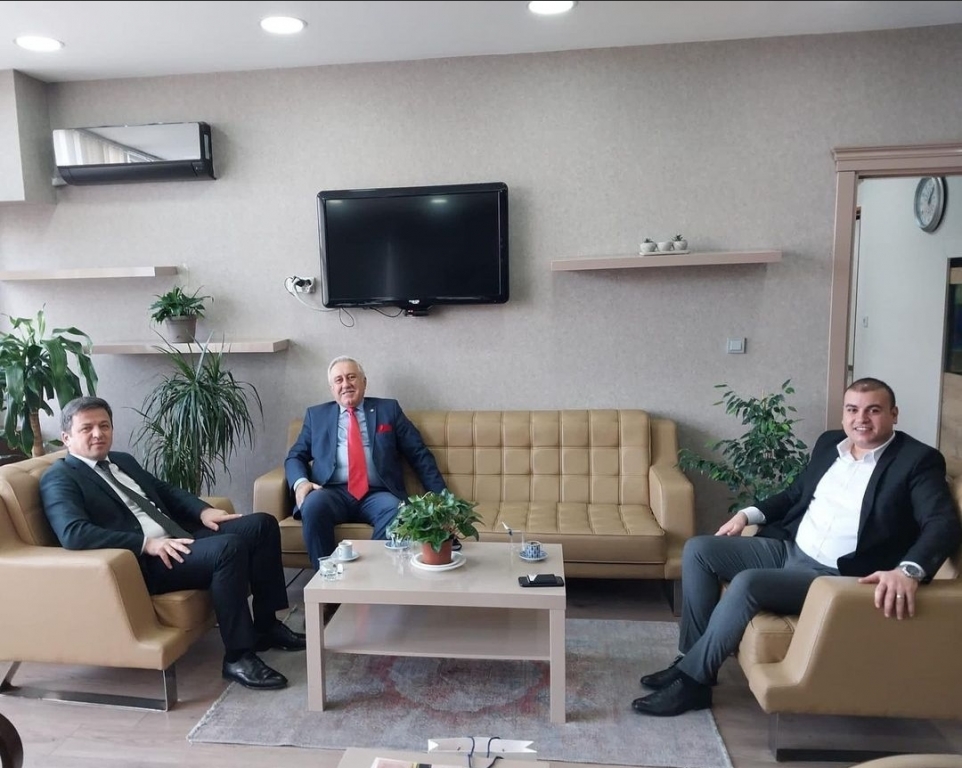 Avcılar İlçe Milli Eğitim Müdürü Cevat Dervişoğlu ve İstanbul Aydın Üniversitesi İdari Koordinatörü Halil İbrahim Kökçü ile Görüşme