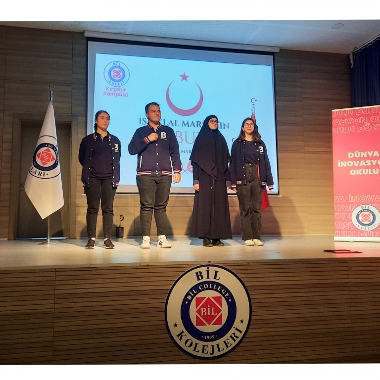 12 Mart İstiklal Marşının Kabulünün 102.yılında Mehmet Akif Ersoy'u Anma Programı Yapıldı.