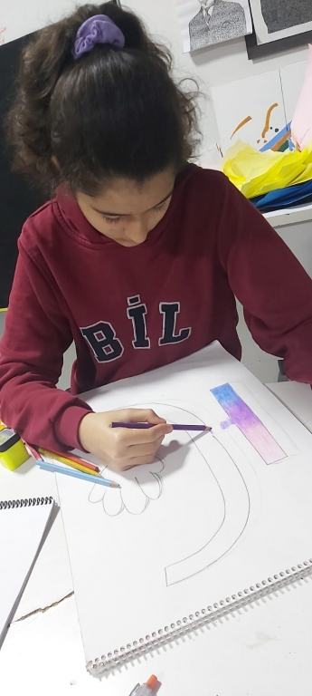 6.Sınıf Öğrencilerimizin Grafiti Çalışması görseli 6