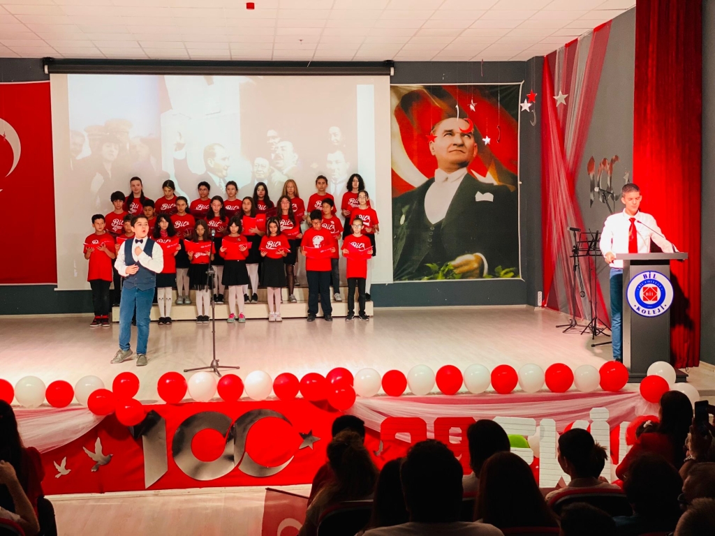 Cumhuriyetimizin 100. Yılı Aydın Bil Kolejinde Görkemli Bir Şekilde Kutlandı. görseli 14