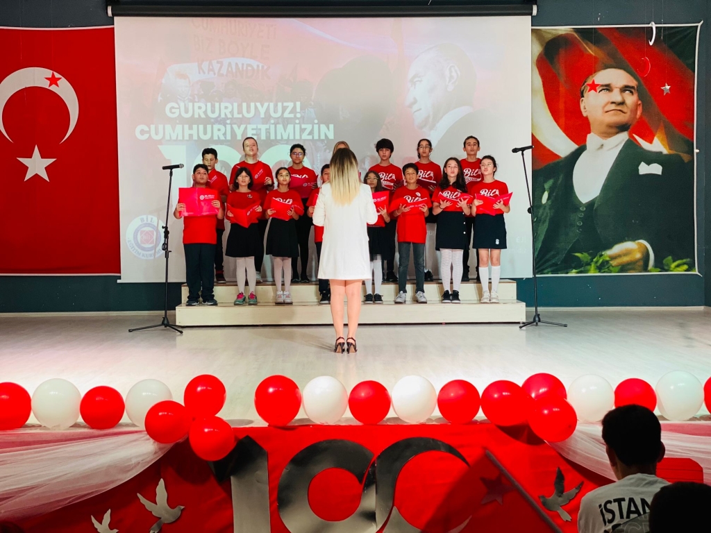 Cumhuriyetimizin 100. Yılı Aydın Bil Kolejinde Görkemli Bir Şekilde Kutlandı. görseli 21