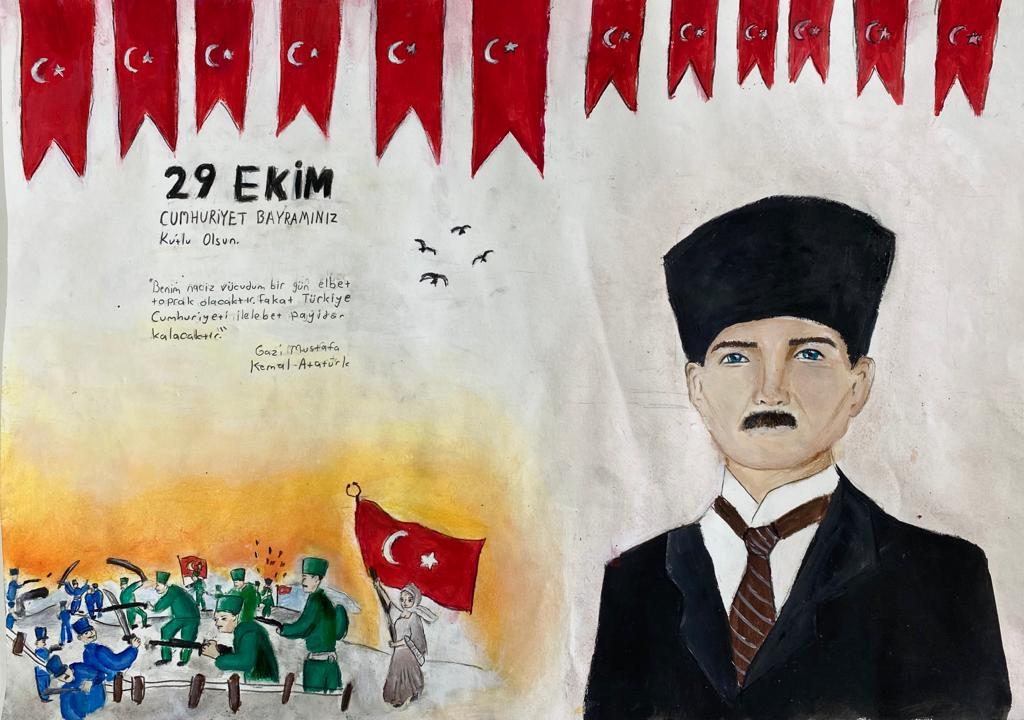 BİL KOLEJLERİ RESİM YARIŞMASI ÖĞRENCİLERİMİZİN ÇALIŞMALARI. görseli 3