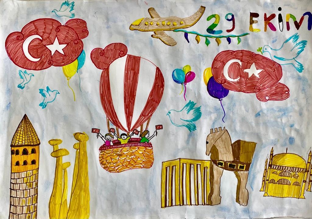 BİL KOLEJLERİ RESİM YARIŞMASI ÖĞRENCİLERİMİZİN ÇALIŞMALARI. görseli 6