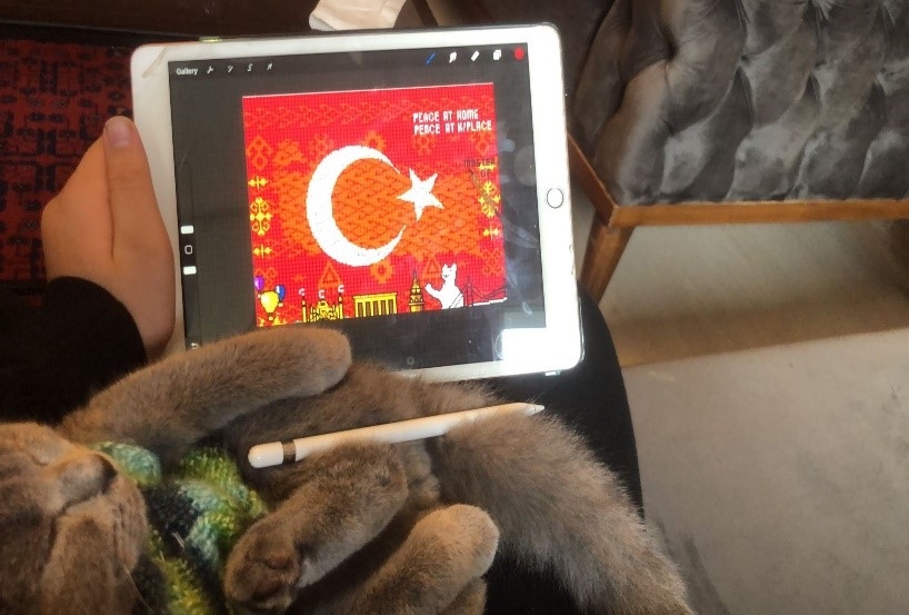 EXPLORING OUR CULTURAL TAPESTRY: A COLLABORATIVE ETWINNING JOURNEY (KÜLTÜREL DOKULARIMIZI KEŞFETMEK: İŞBİRLİKÇİ ETWINNING YOLCULUĞU) görseli 6