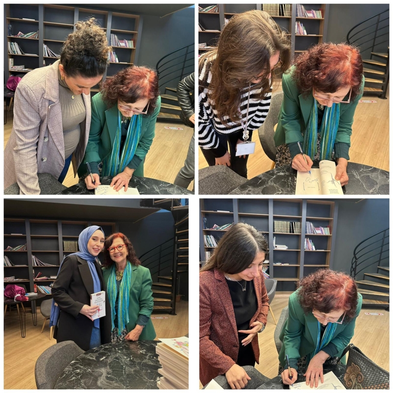DEĞERLİ YAZARIMIZ GÖZDE AK'I OKULUMUZDA AĞIRLADIK. görseli 2