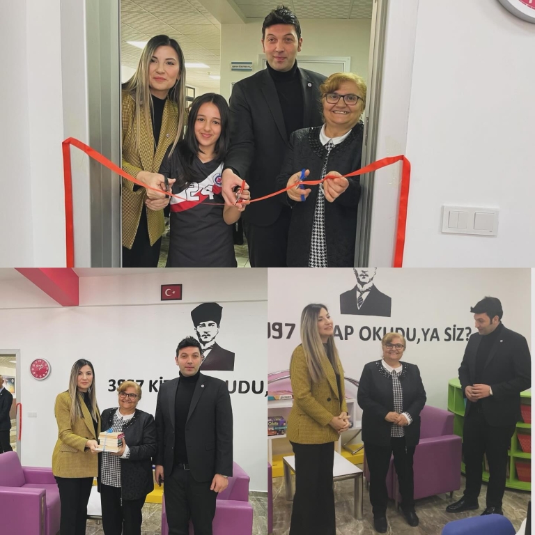 Kırşehir Bil Kütüphane açıldı.